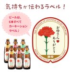 母の日ギフト・誕生日プレゼント 地ビール独歩6本セット（送料込み、クール便指定） MHP6C